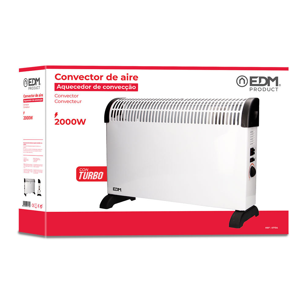 Turbo Air Convector 2000W EDM - Vista 3 | Grow Industry