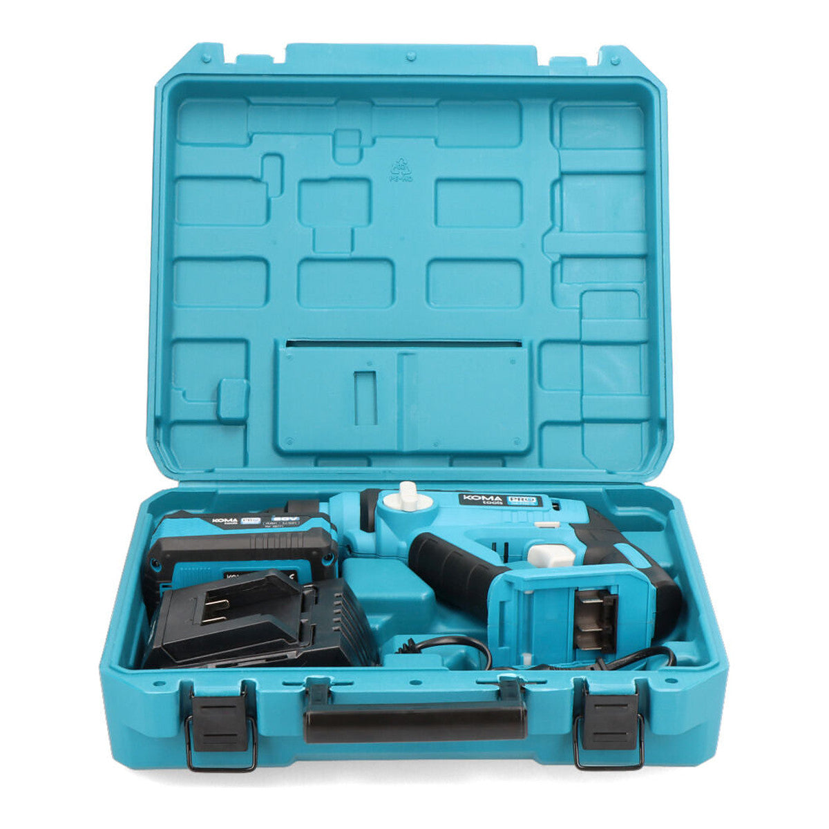 Kit Maletín Taladro Perforador 20V con Batería y Cargador KOMA TOOLS - Vista 3 | Grow Industry