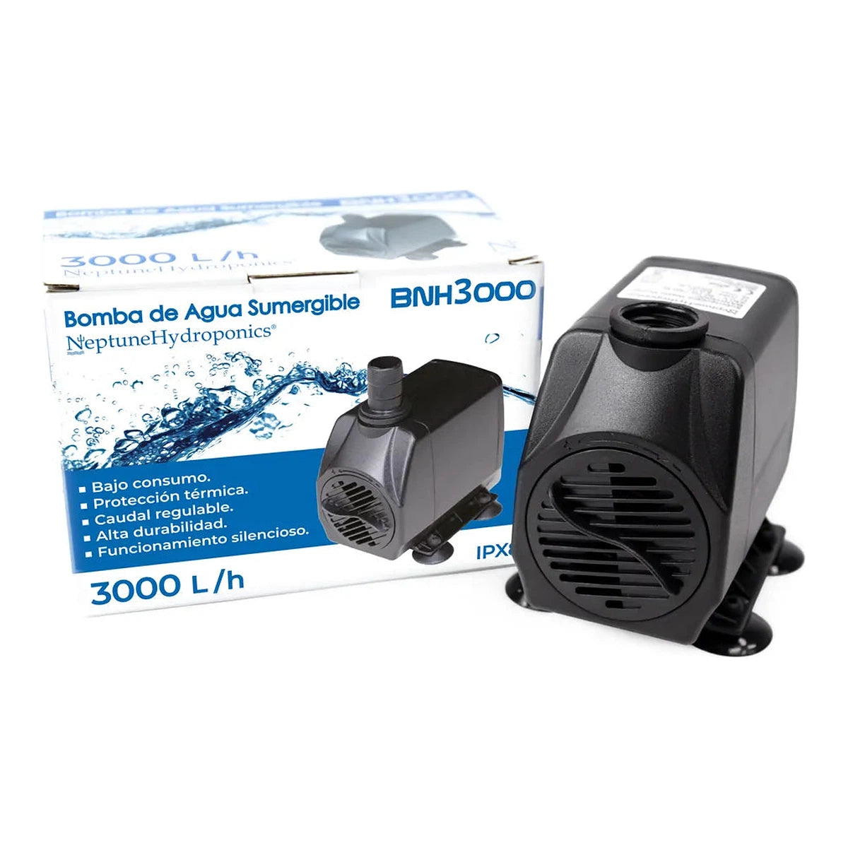 Neptune Hydroponics Bomba Sumergible 3000 L/h