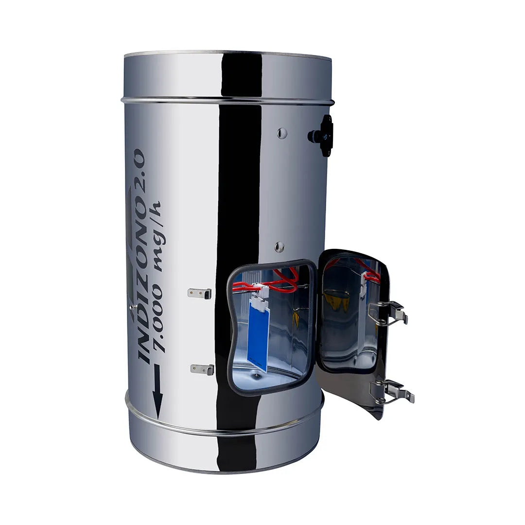 Indizono 2.0 ozonizador de conducto con puerta 250 mm