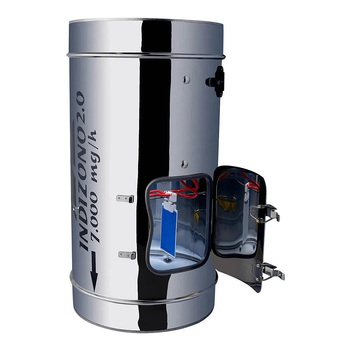 Indizono 2.0 ozonizador de conducto con puerta 250 mm