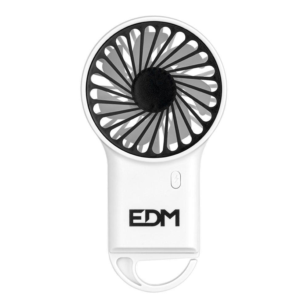 Ventilador de Mano EDM con Gancho