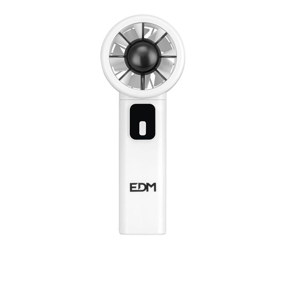 Ventilador de Mano EDM Digital Recargable