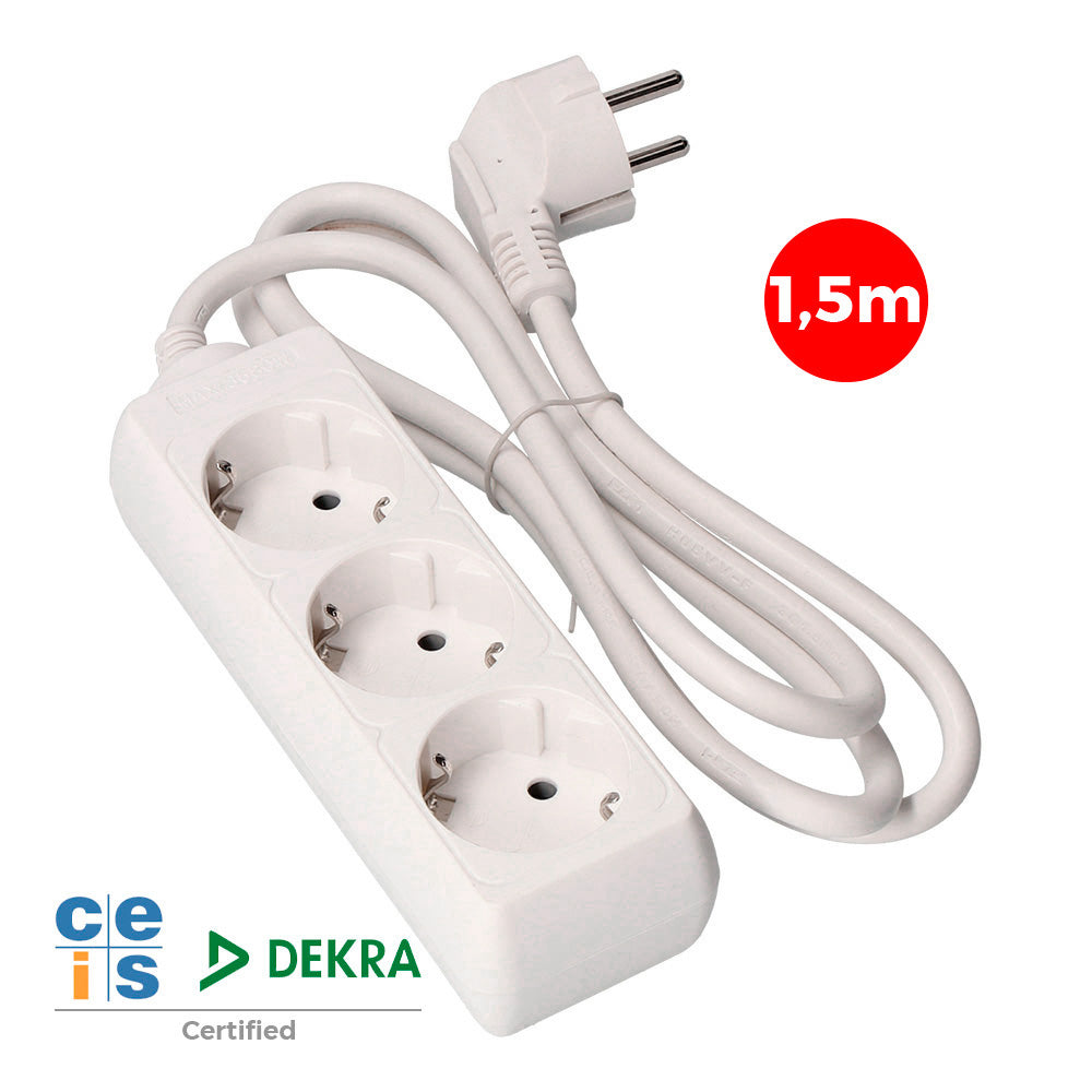 Schuko EDM Multiple Plug Base - View 4 | Grow Industry