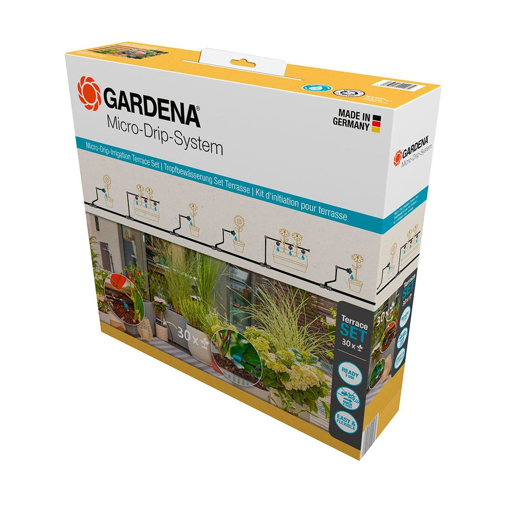 Gardena Set de Riego por Goteo Micro-Drip hasta 30 Plantas