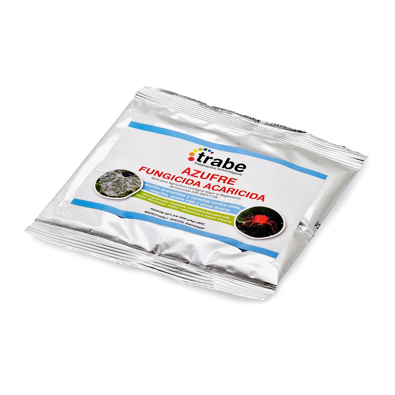 Trabe Fungicida Acaricida Azufre micronizado 50 g