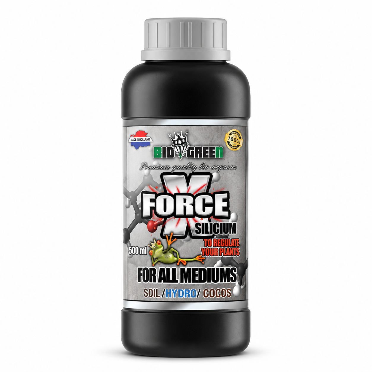 Biogreen X-Force – Aditivo de silicio, botella 500 ml
