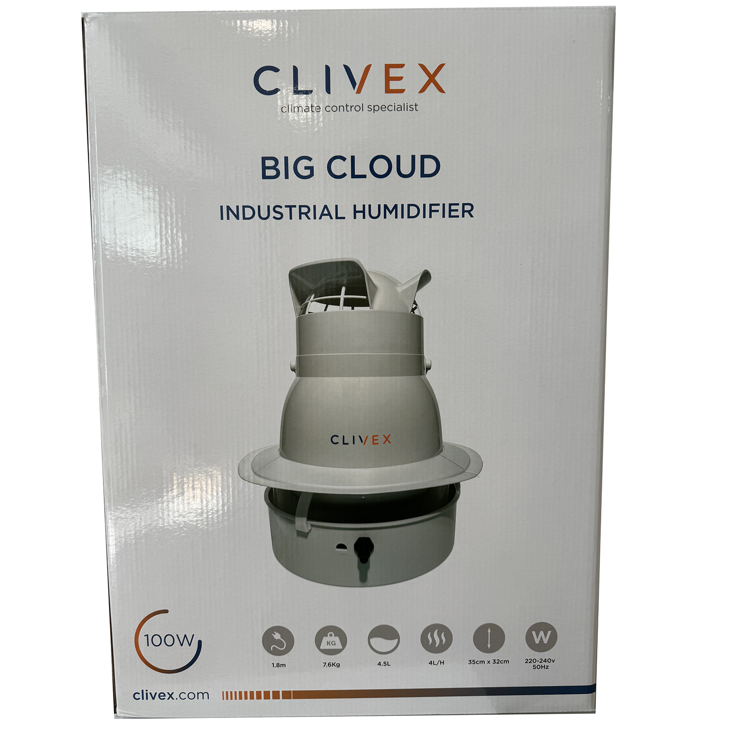 CLIVEX Big Cloud Industrie-Luftbefeuchter – Vista 2 | Wachsen Sie die Branche