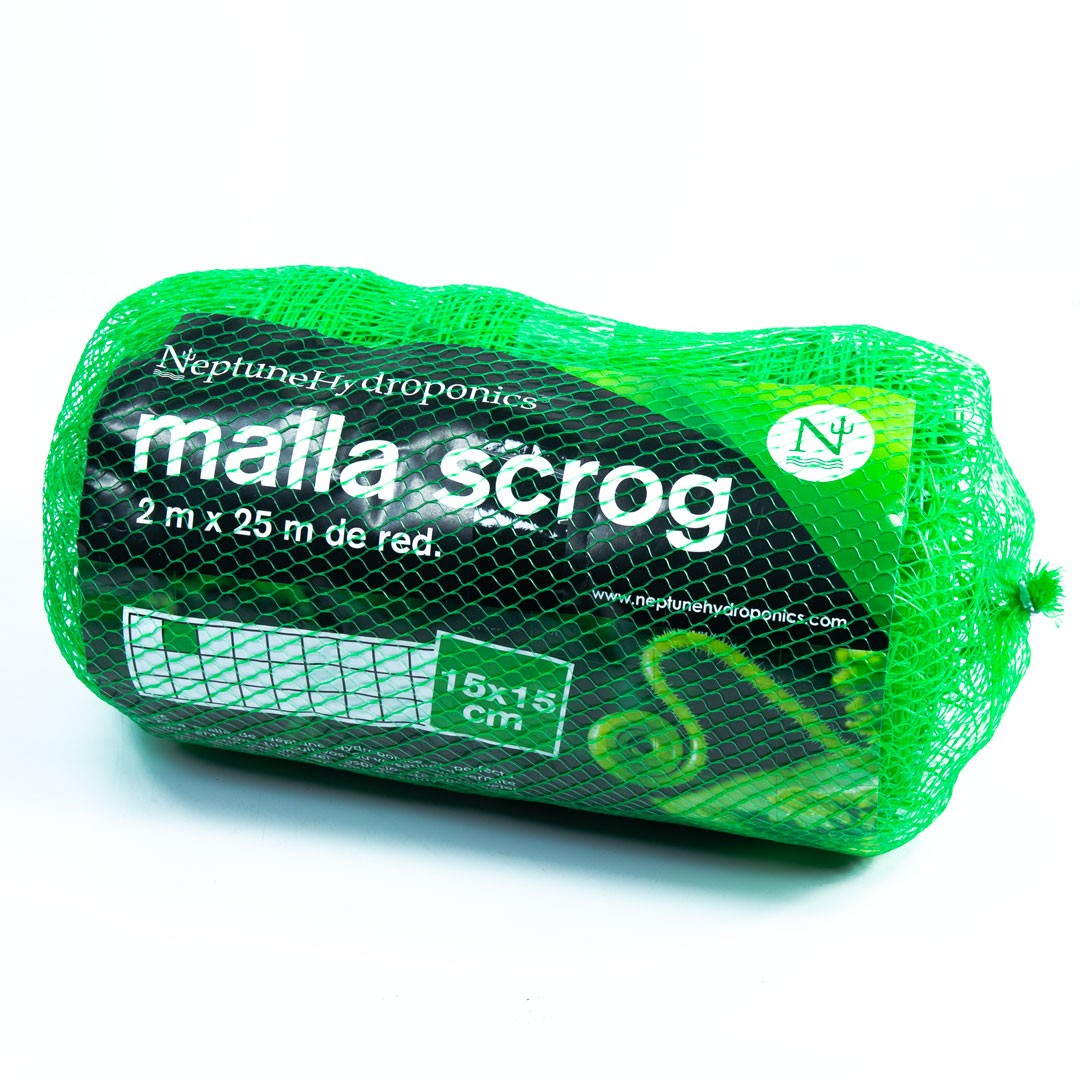 Malla Scrog Verde 2x25m - Herramienta de cultivo | Grow Industry
