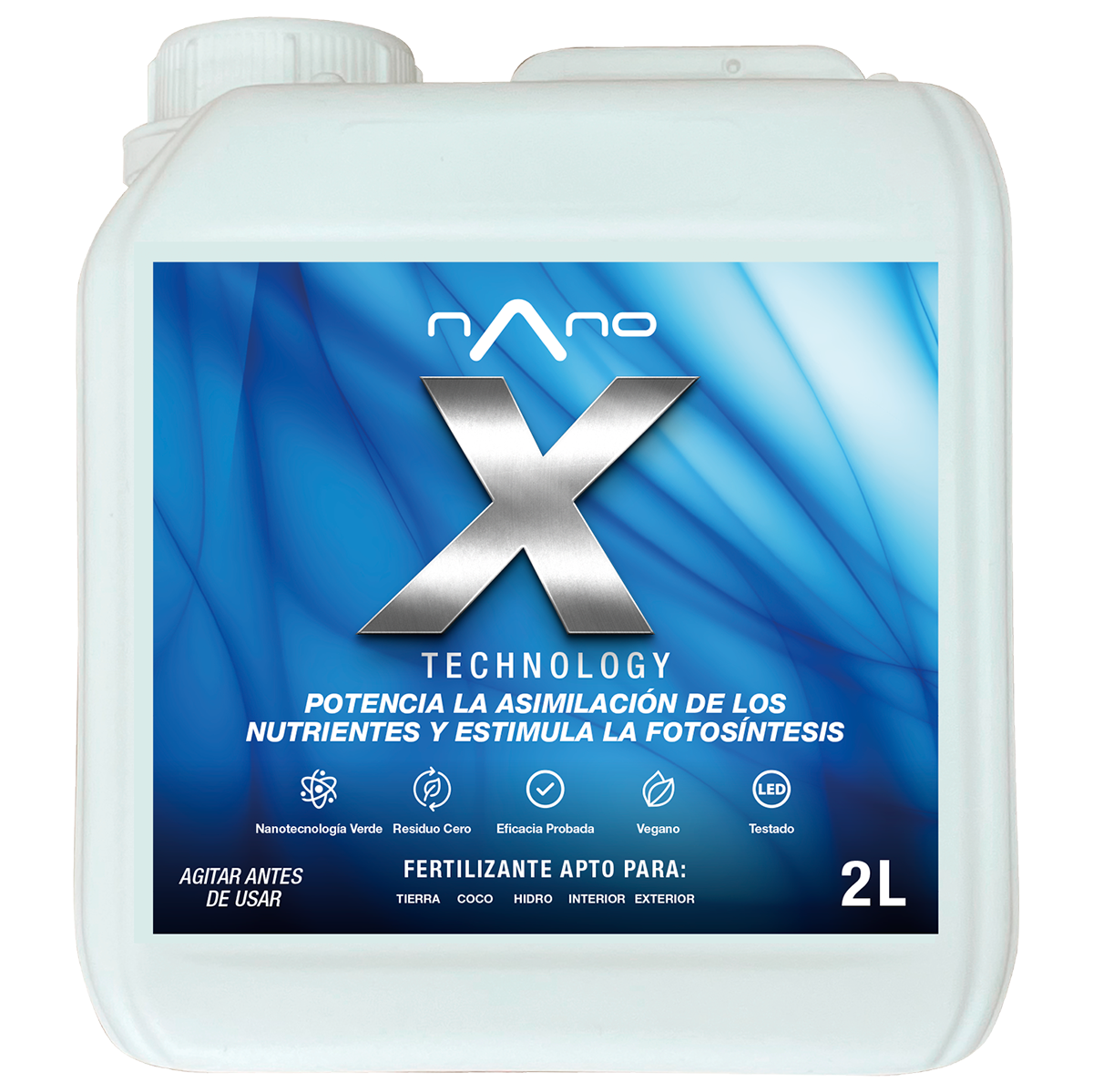 Nano X Complemento para Hidroponía y Aguas Blandas