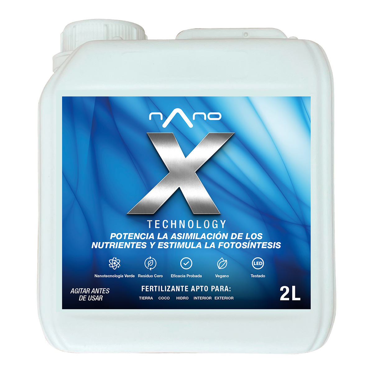 Nano X Complemento para Hidroponía y Aguas Blandas