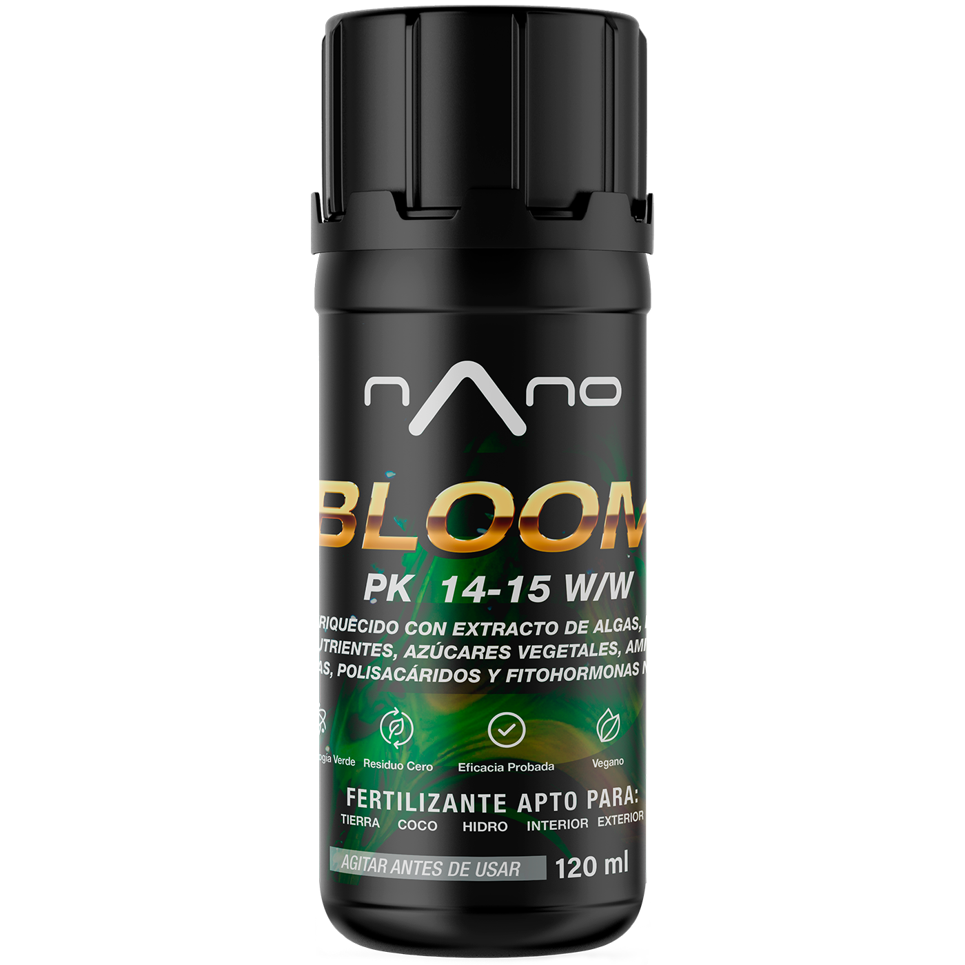Nano Bloom PK Organo-Mineral para Floración