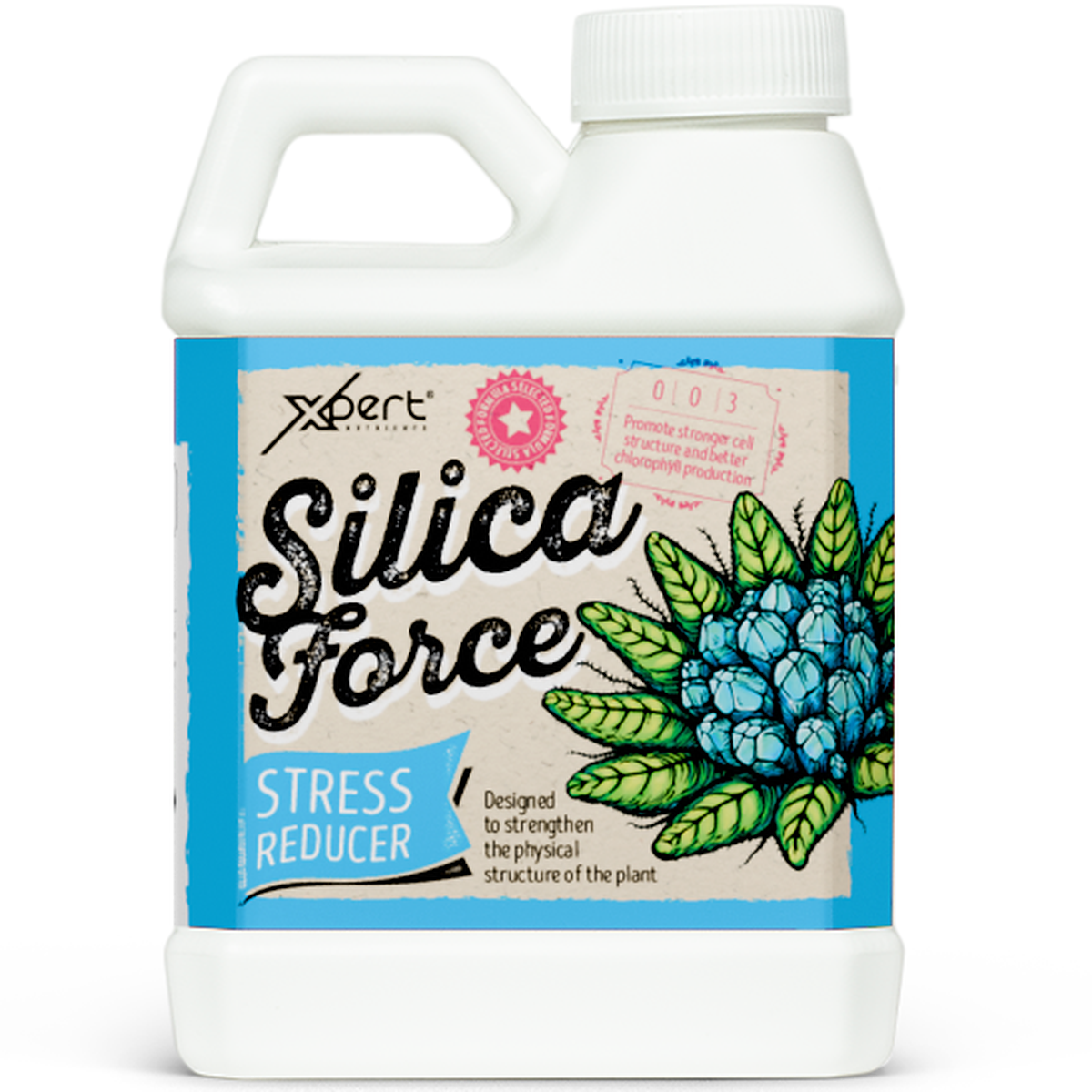 Xpert Nutrients Silica Force, aporte de silicio para reforzar tallos y resistencia