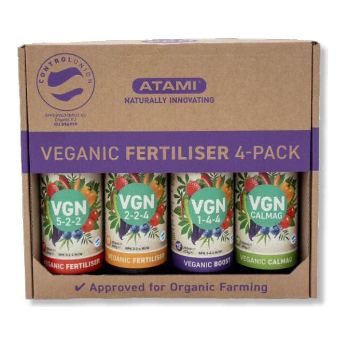 VGN Pack Engrais Veganic ATAMI - Vue 2 | Développer l’industrie