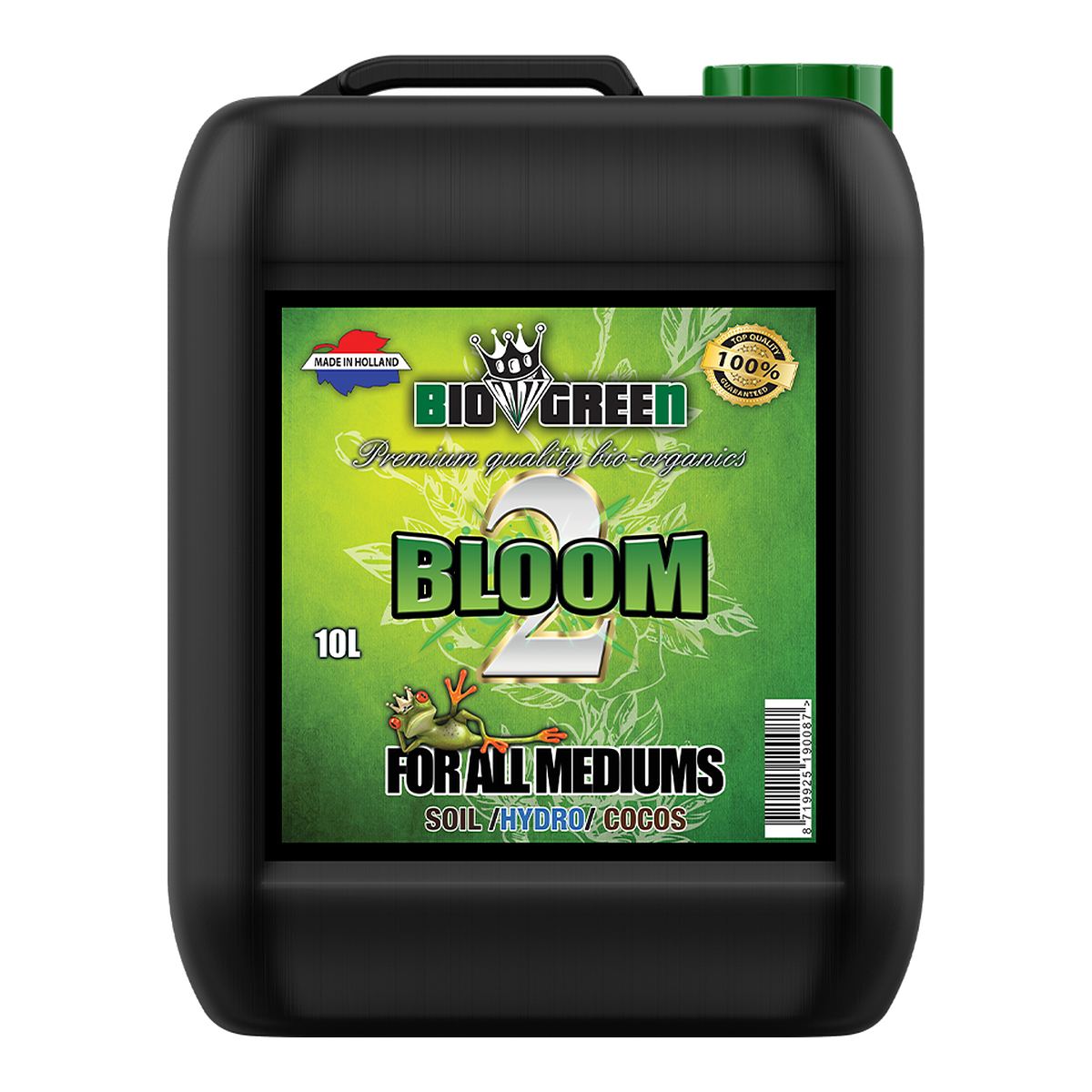 Biogreen Bio Bloom 2 – Fertilizante de floración NPK 3-11-11, garrafa 10 L