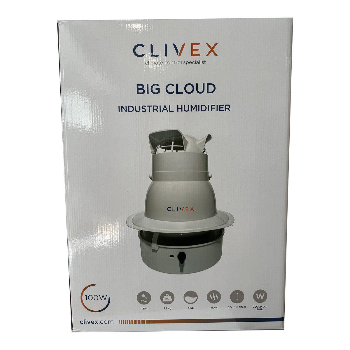 CLIVEX Big Cloud Industrial Humidifier - Vista 2 | Grow Industry