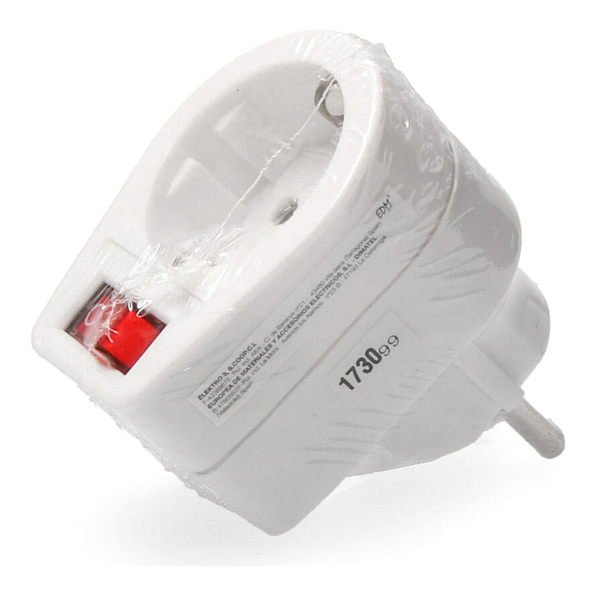 Adapter Plug with EDM Switch - View 2 | Grow Industry