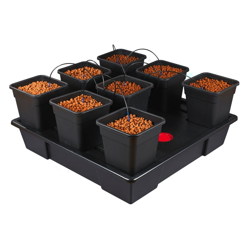 Nutriculture Origin XL 8 sistema de goteo 8 macetas de 11 L