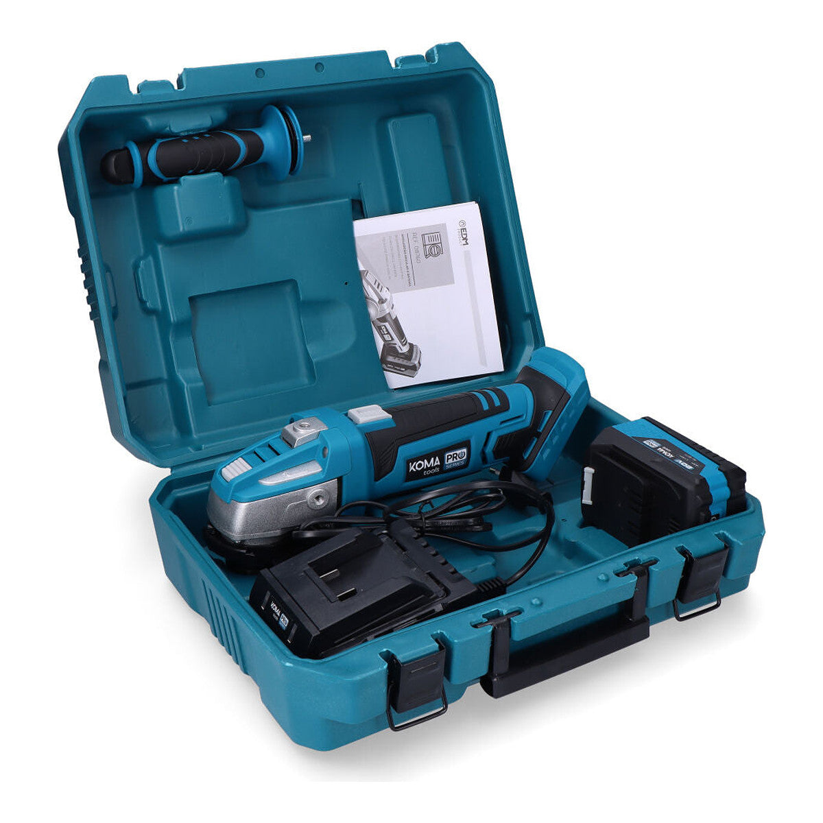 20V Grinder Briefcase Kit with 4.0A Battery and KOMA TOOLS Charger - Vista 3 | Grow Industry