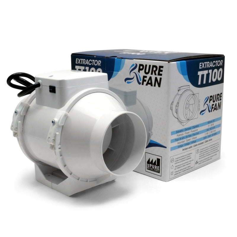 Extractor Pure Fan TT 2 Velocidades PURE FACTORY - Vista 3 | Grow Industry