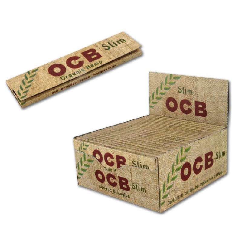 Slim Organic OCB Rolling Paper - View 2 | Grow Industry
