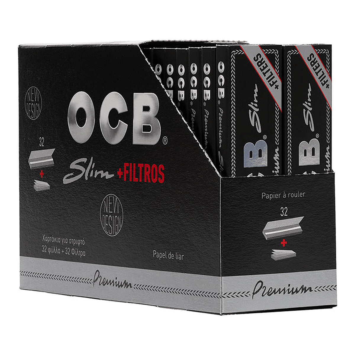 Papel de Fumar King Size Premium + Tips OCB - Vista 3 | Grow Industry