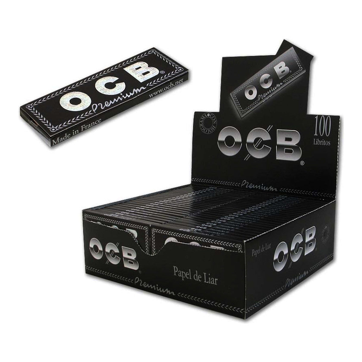 Papel de Fumar 1. 1/4 1u OCB - Vista 2 | Grow Industry