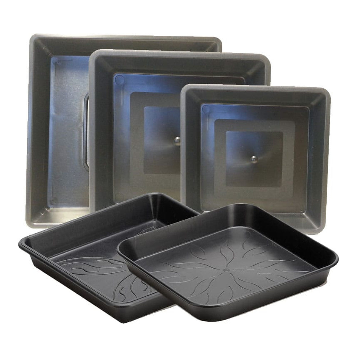 Square Plates - Pots and trays | Grow Industry