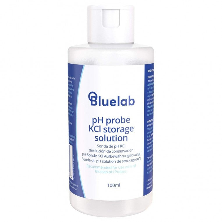 pH KCl Probe Storage Solution 100ml Bluelab - Calibrator liquids and storage | Grow Industry