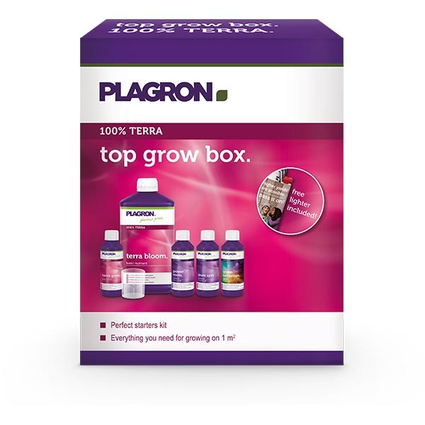 Top Grow Box 100% Terra by Plagron - Pack | Grow Industry