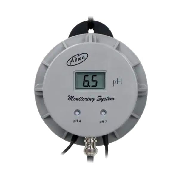 Continuous wall pH meter with Adwa probe - Ph meter | Grow Industry