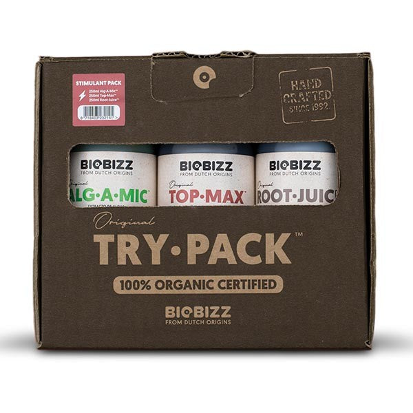 Try-Pack Stimulant de Biobizz - Pack | Développer l’industrie