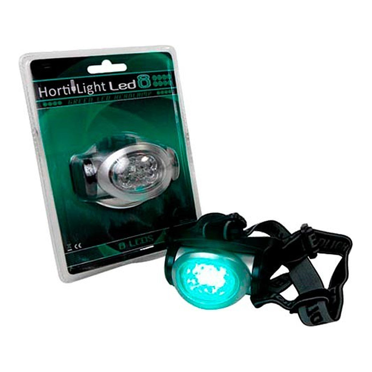 Linterna de Cabeza LED Verde, frontal con luz Verde para trabajo nocturno indoor sin alterar