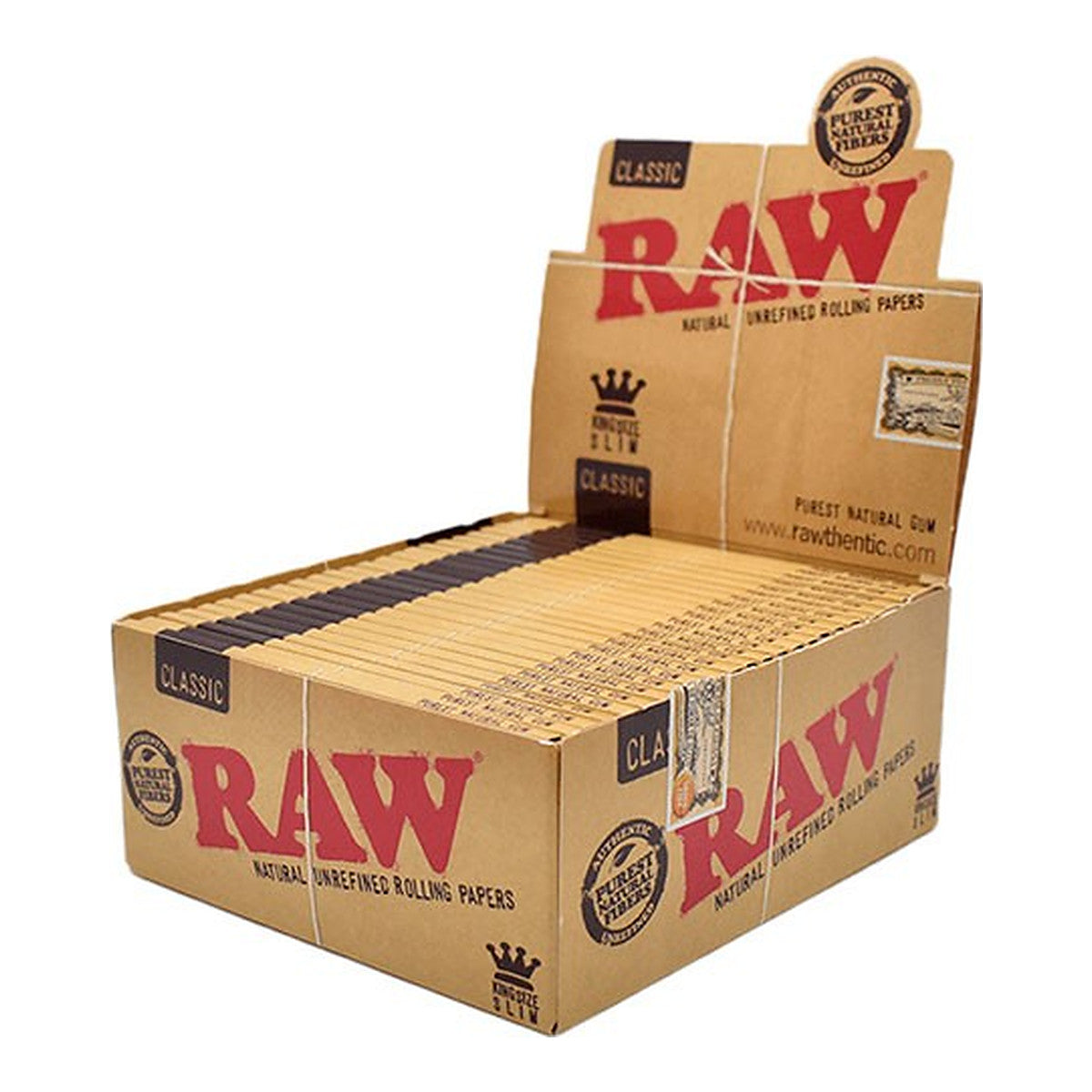 Papier à rouler King Size Slim RAW - Vue 3 | Développer l’industrie