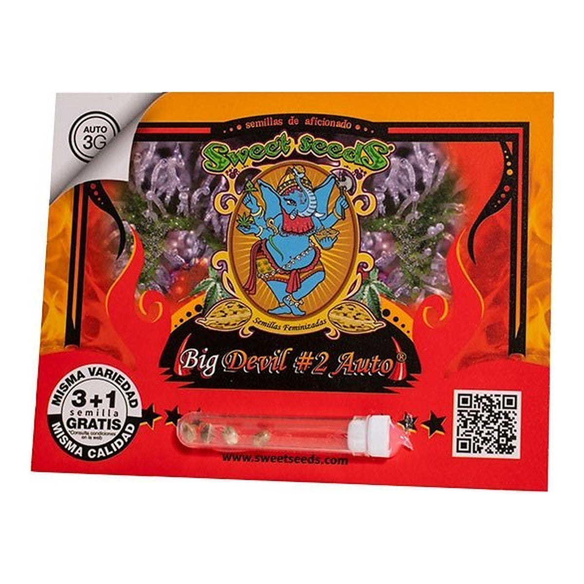 Sweet Seeds Big Devil 2 Auto, semillas de cannabis autoflorecientes de alta producción