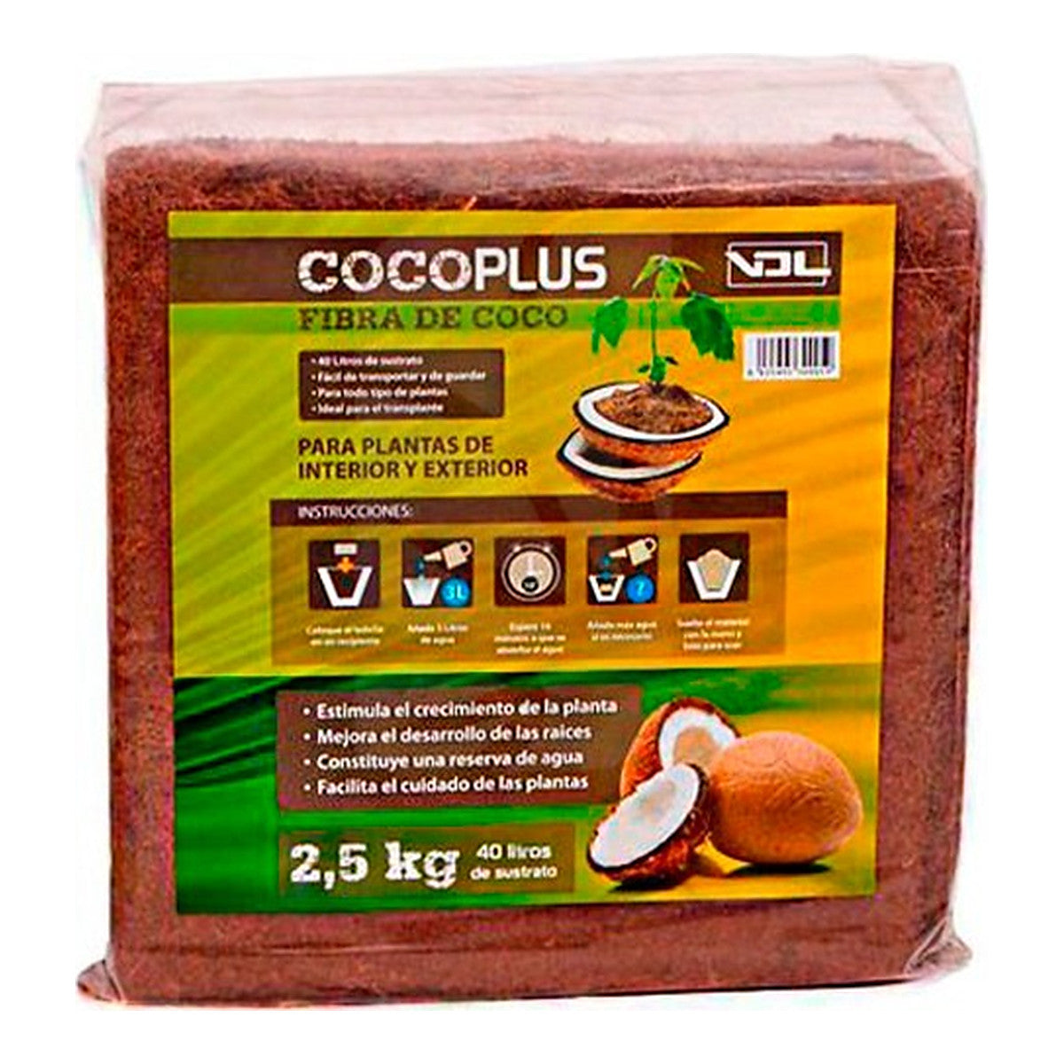 CocoPlus VDL Brick - Substrate | Grow Industry