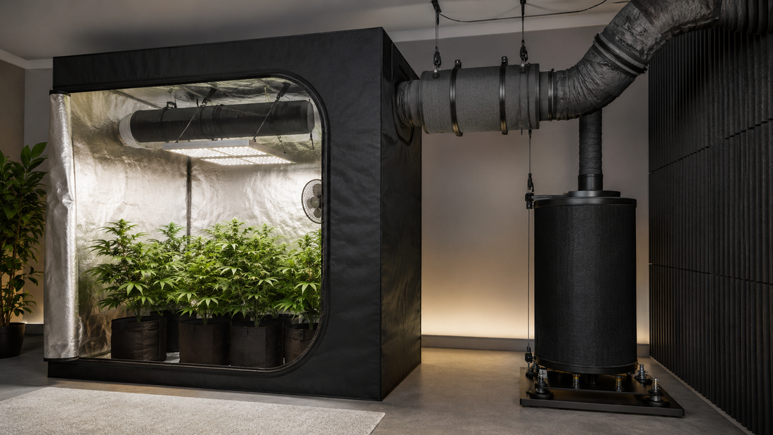 Cómo reducir el ruido de un armario de cultivo interior