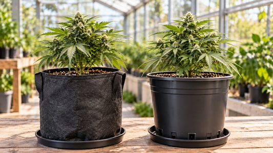 Macetas de tela vs macetas de plástico: qué cambia de verdad en el cultivo