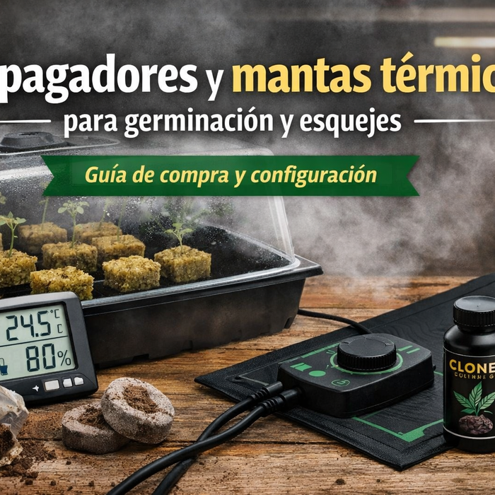 Cómo elegir y configurar propagadores y mantas térmicas para germinar y hacer esquejes