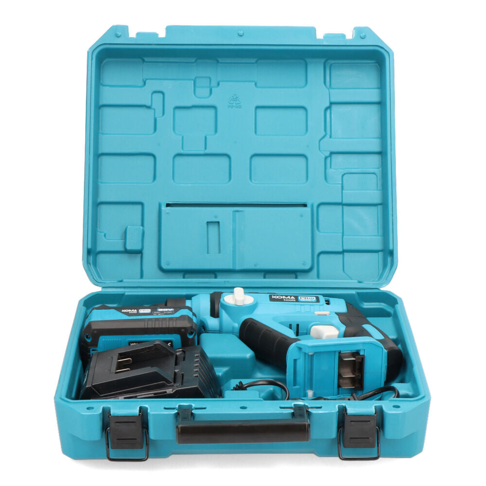 KOMA TOOLS Kit mallette pour perceuse sans fil 20 V avec batterie et chargeur - Vista 3 | Développer l’industrie