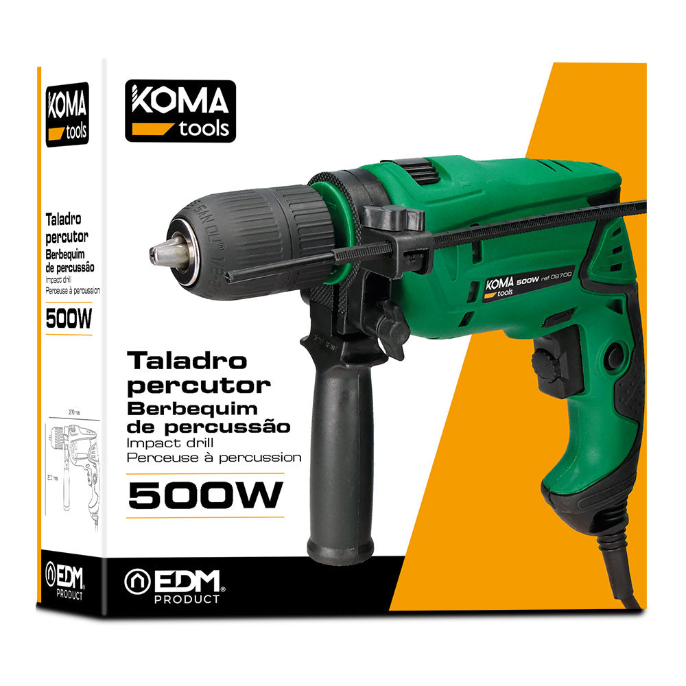 Perceuse à percussion KOMA TOOLS 500 W - Vista 2 | Développer l’industrie