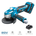Kit mallette de meuleuse 20 V avec batterie 4,0 A et chargeur KOMA TOOLS