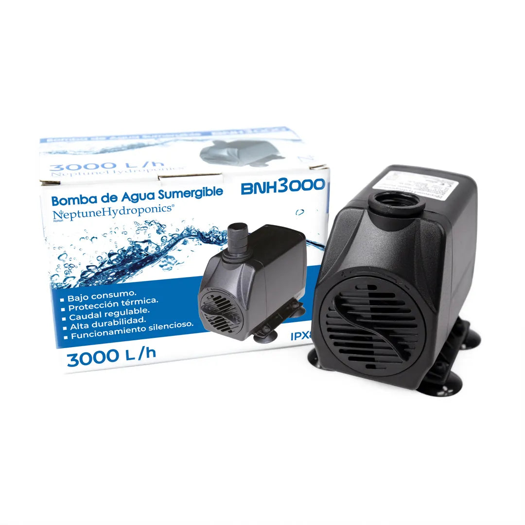 Neptune Hydroponics Bomba Sumergible 3000 L/h