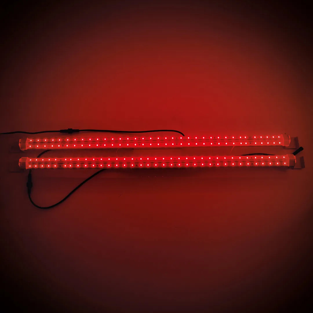 Agrolite Power Twins Bloom Boost detalle de los chips de rojo 660 nm