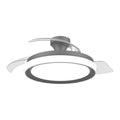Philips Ventilador de Techo Con Aspas Retráctiles, LED 3 Ctt, DC 28 W + 35 W, Modelo Bliss, Negro, Ø106 cm
