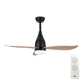 EDM Ventilador de Techo Modelo Kattegat 112cm DC 15W + Luz 18W 2.190lm 3.000K-4000K-5.000K, 3CCT