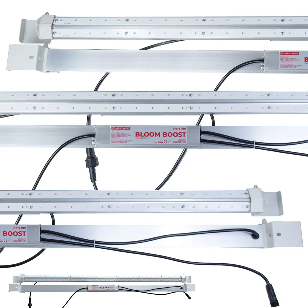 Agrolite Power Twins Bloom Boost soportes multiposicion