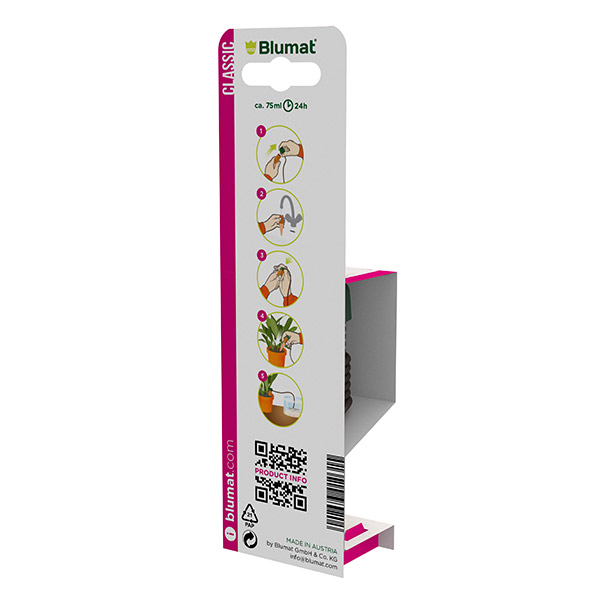 Tubo fino del Blumat Classic para introducir en el recipiente de agua
