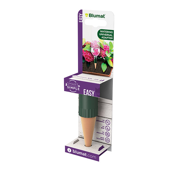 Detalle del cono de cerámica Blumat Easy en unidad suelta
