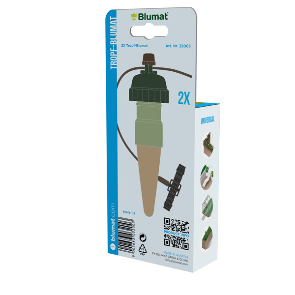 Sensor Tropf-Blumat Estandar con tubo de 3 mm por donde sale el agua